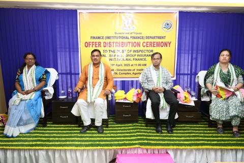 Offer Distribution Ceremony to the post of Inspector