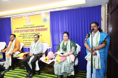 Offer Distribution Ceremony to the post of Inspector
